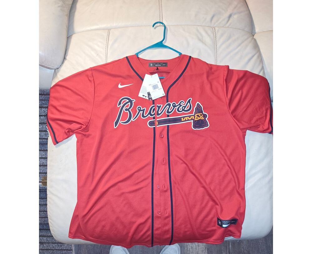 Atlanta Braves Ronald Acuna Jr Jersey Adult XXL MLB NIKE